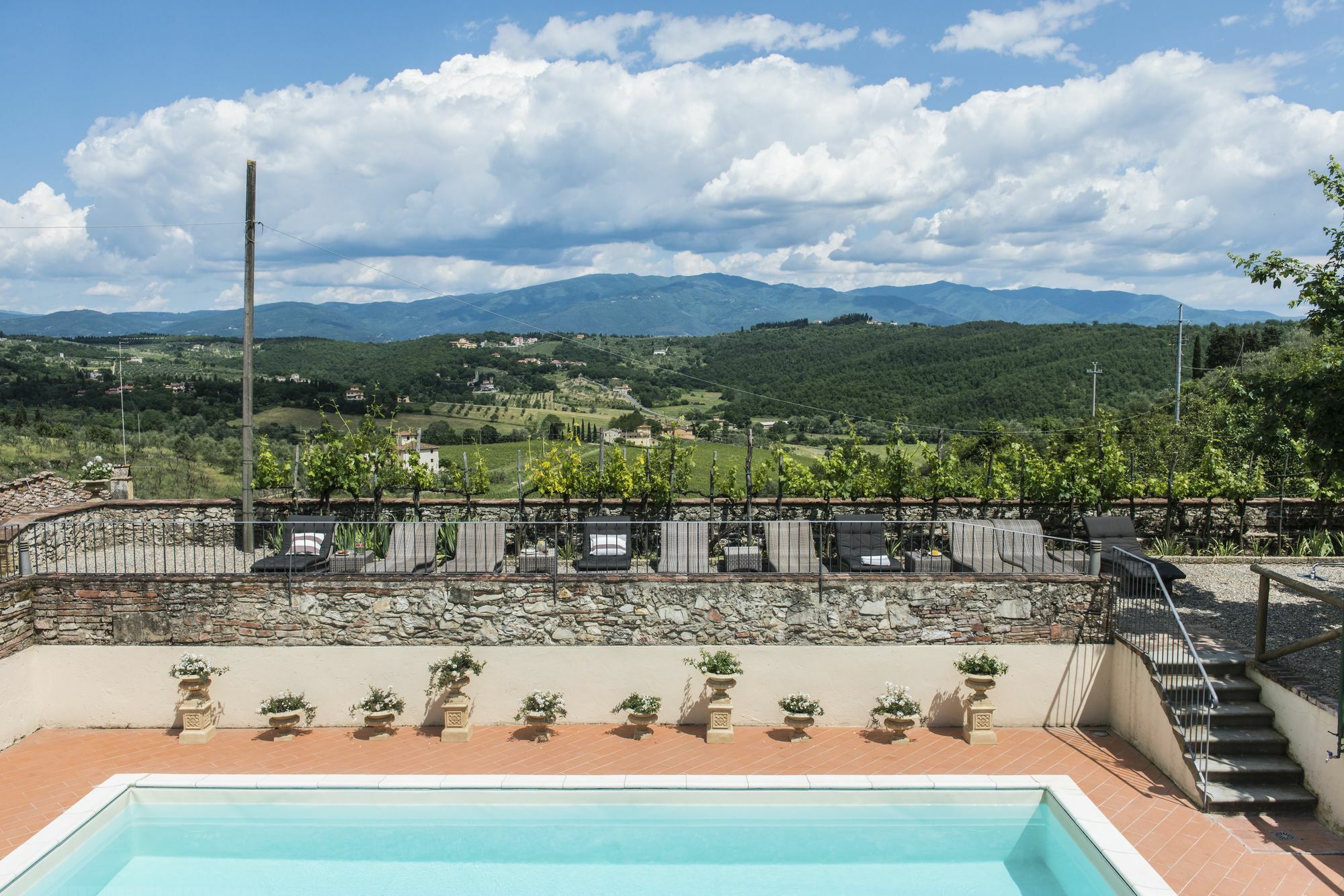 Torre A Cona Wine Estate Hotel San Donato in Collina Bagian luar foto