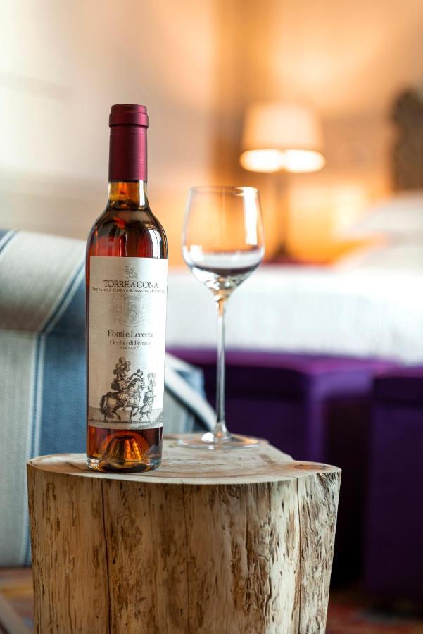 Torre A Cona Wine Estate Hotel San Donato in Collina Bagian luar foto