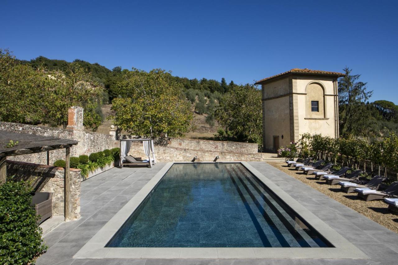 Torre A Cona Wine Estate Hotel San Donato in Collina Bagian luar foto